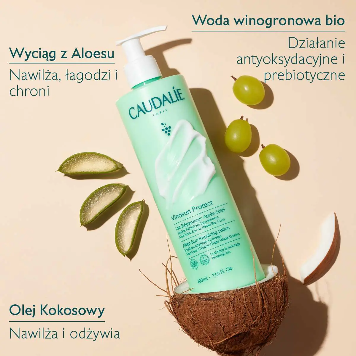 Caudalie Vinosun Protect Regenerujące mleczko po opalaniu