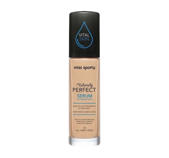 Miss Sporty Naturally Perfect serum podkład do twarzy 25 30ml