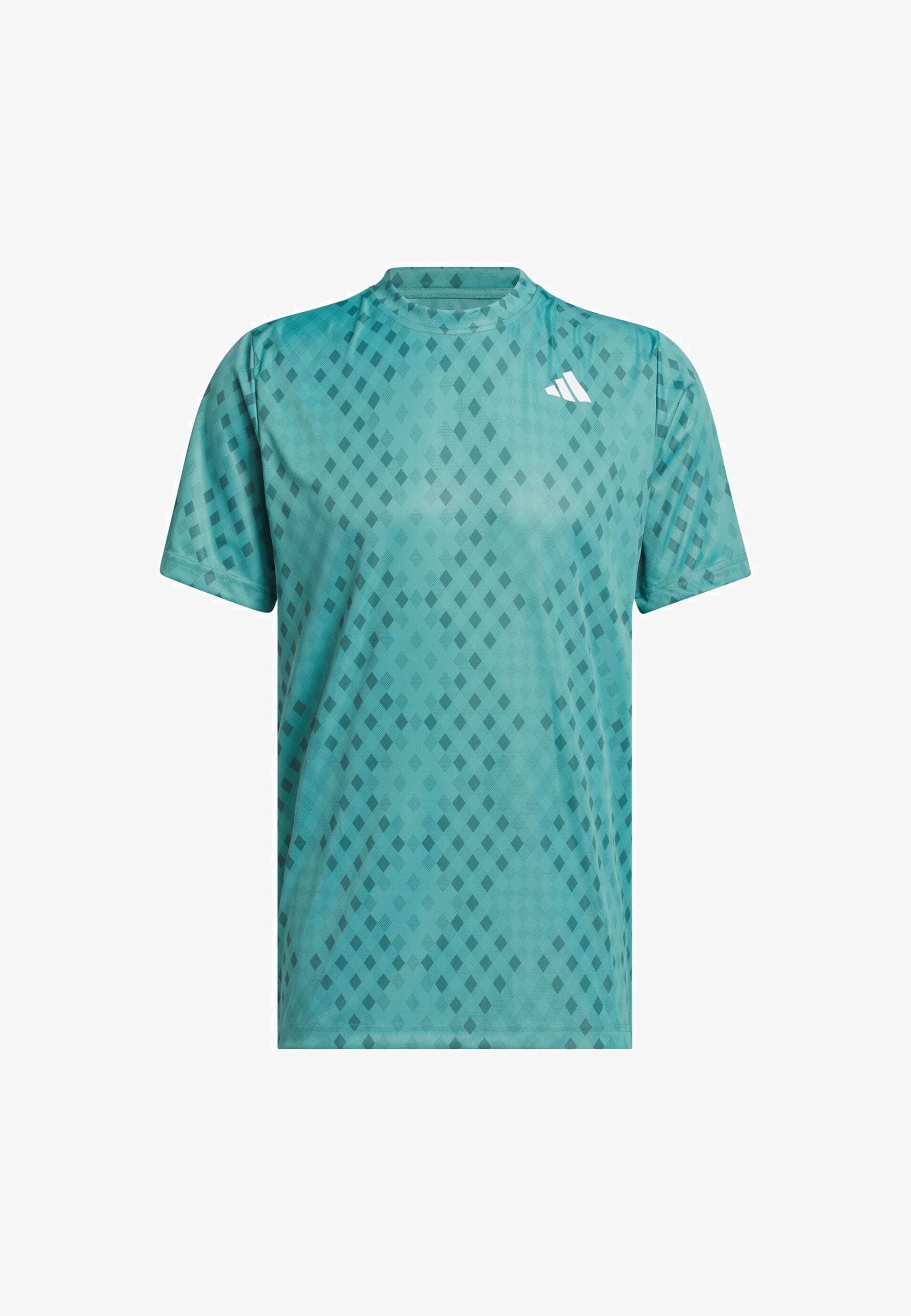 adidas Performance CLUB GRAPH TEE - T-shirts med print - black/white
