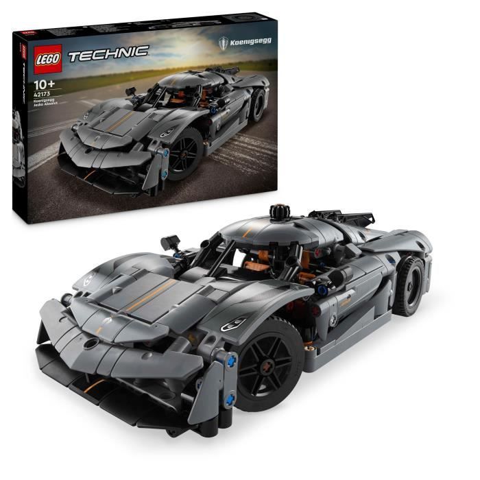 LEGO® Technic 42173 Koenigsegg Jesko Absolut Hypercar Grijs - Bouwset