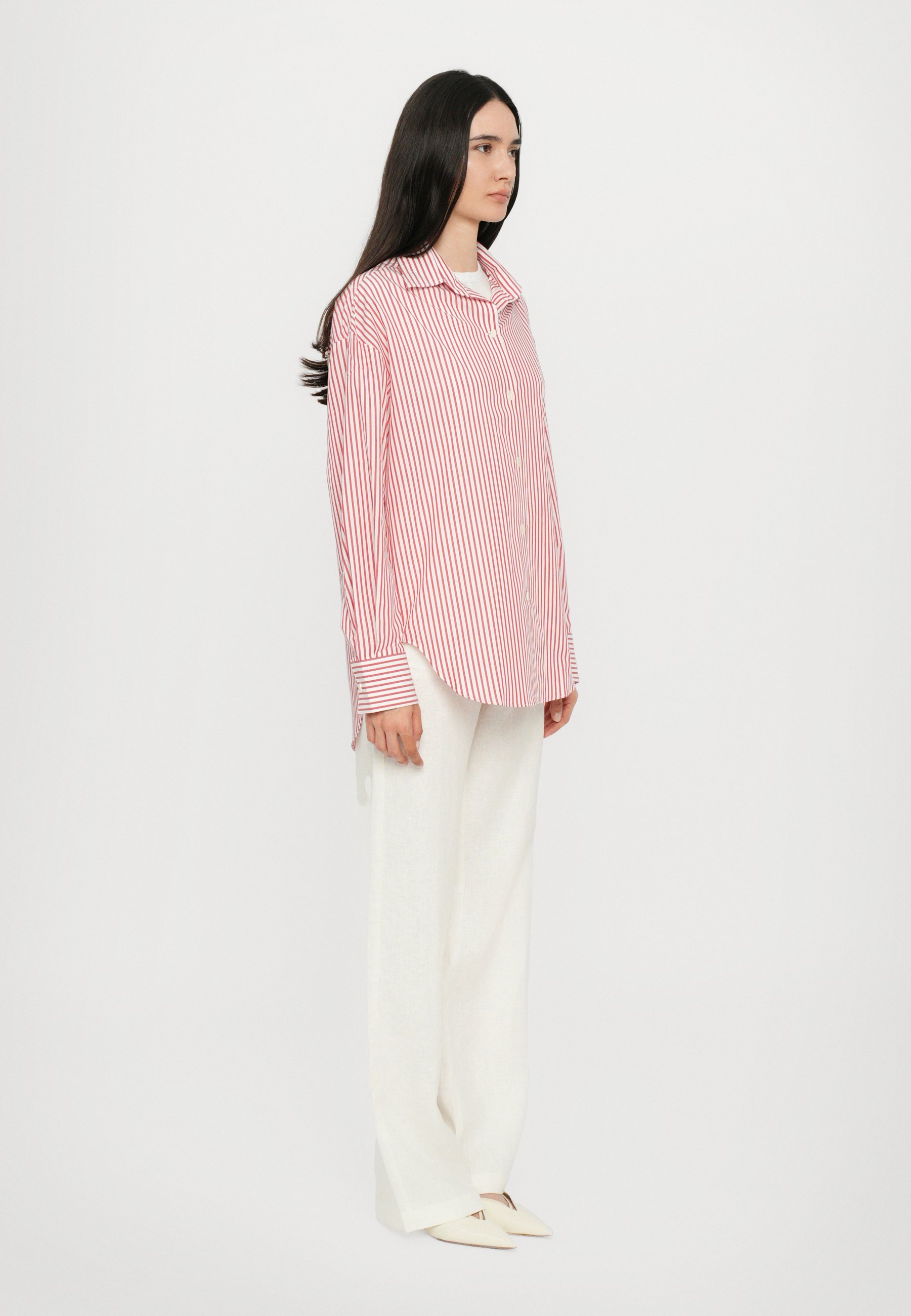 Faithfull the brand EN VAU OVERSIZED SHIRT - Bluzka z guzikami - riviera