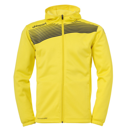 Veste à capuche Liga 2.0 jaune citron/noir Uhlsport