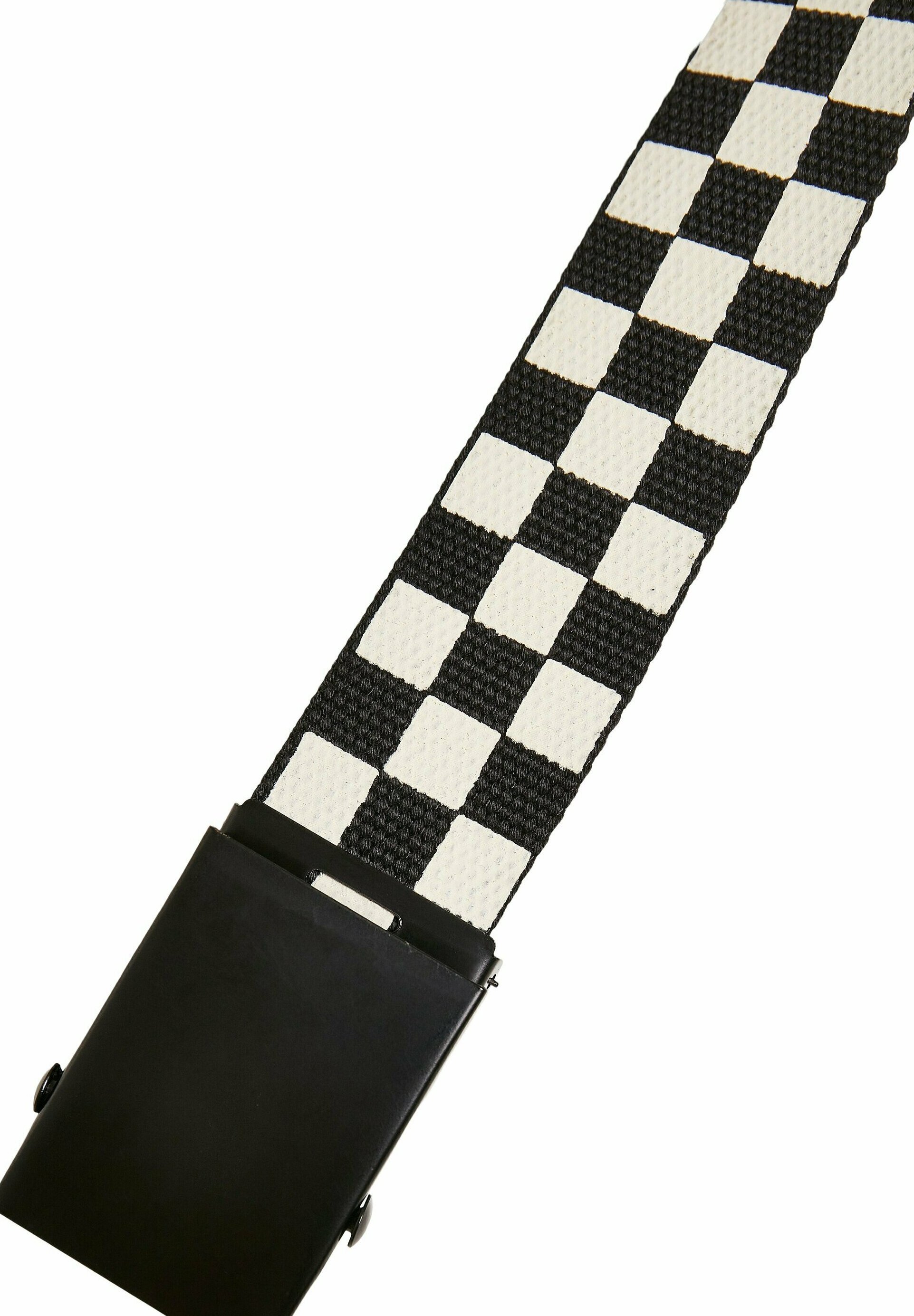 Urban Classics riem - zwart/gebroken wit