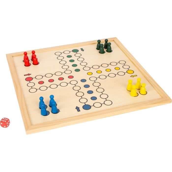 Small Foot boîte de jeux 36 cm bois/carton naturel 21 pièces