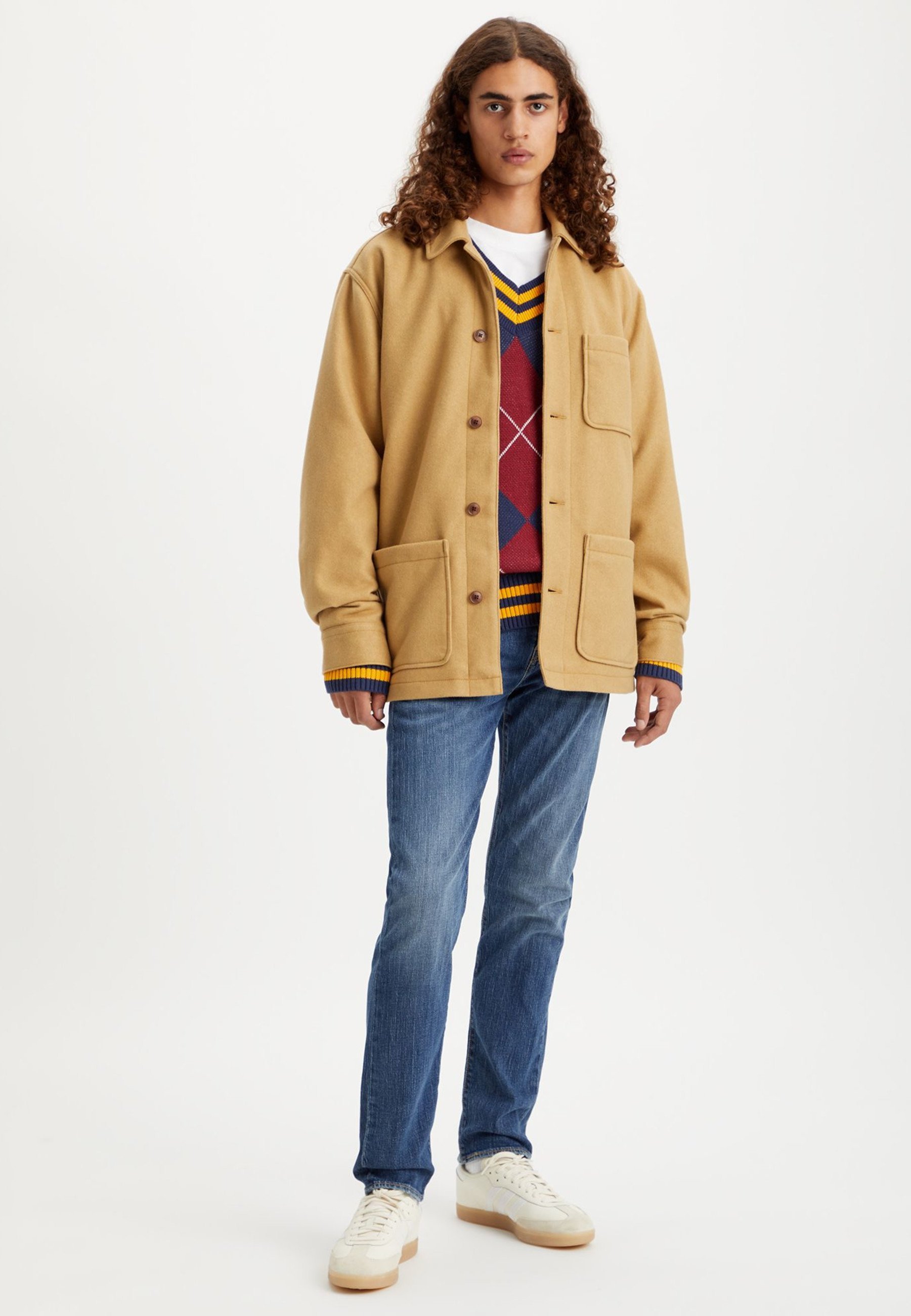 Levi's® 502™ TAPER - Jeans met taps toelopende pasvorm - shiitake