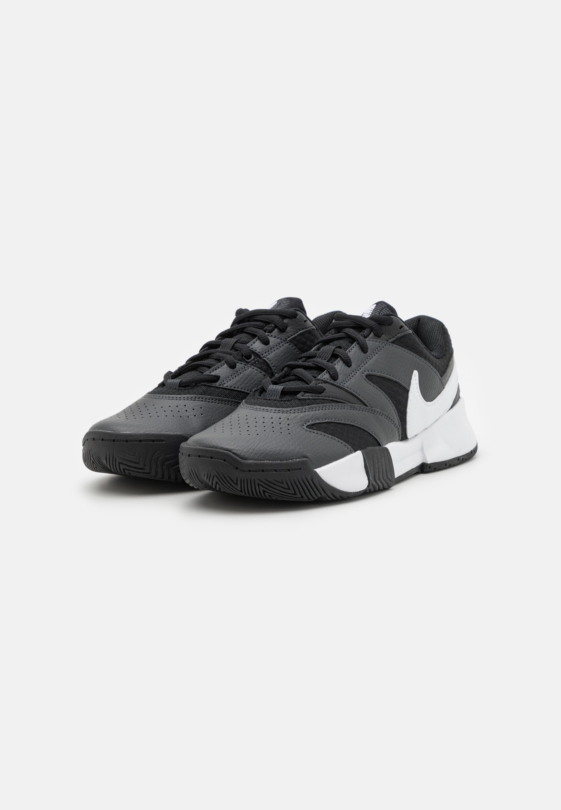 Nike Performance COURT LITE 4 – Multicourt-Tennisschuhe – Schwarz/Weiß/Anthrazit