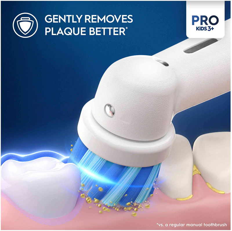 Cabeças de substituição para escova de dentes Oral-B PRO Kids 3+ para crianças