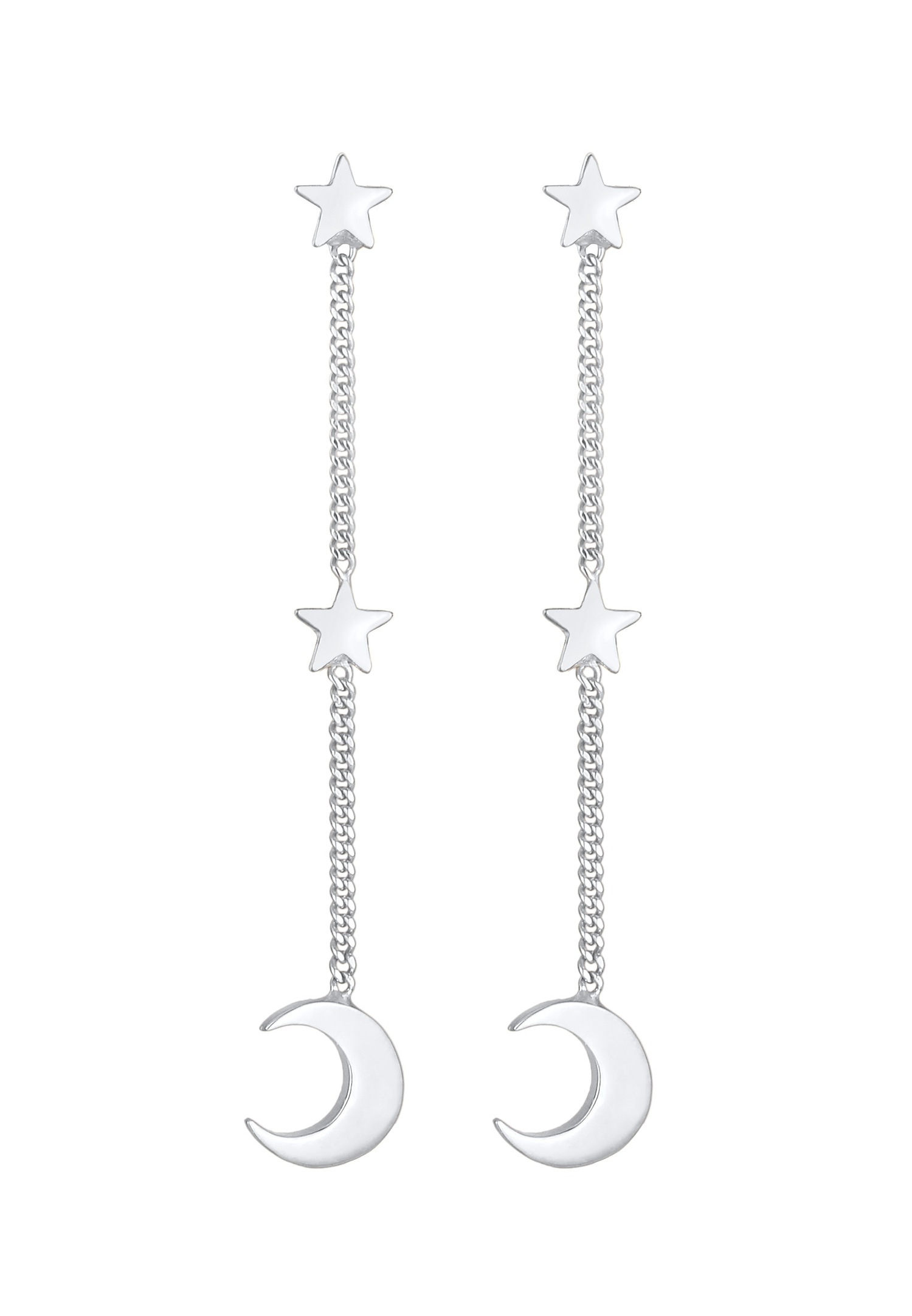 Elli dames Star Crescent Astro Trend en 925/1000 argent massif