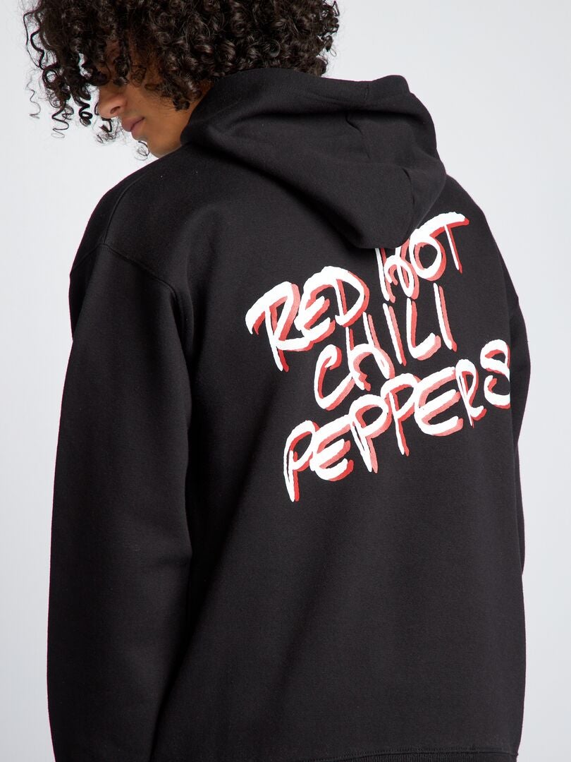 Moletom com capuz Red Hot Chili Peppers - Preto