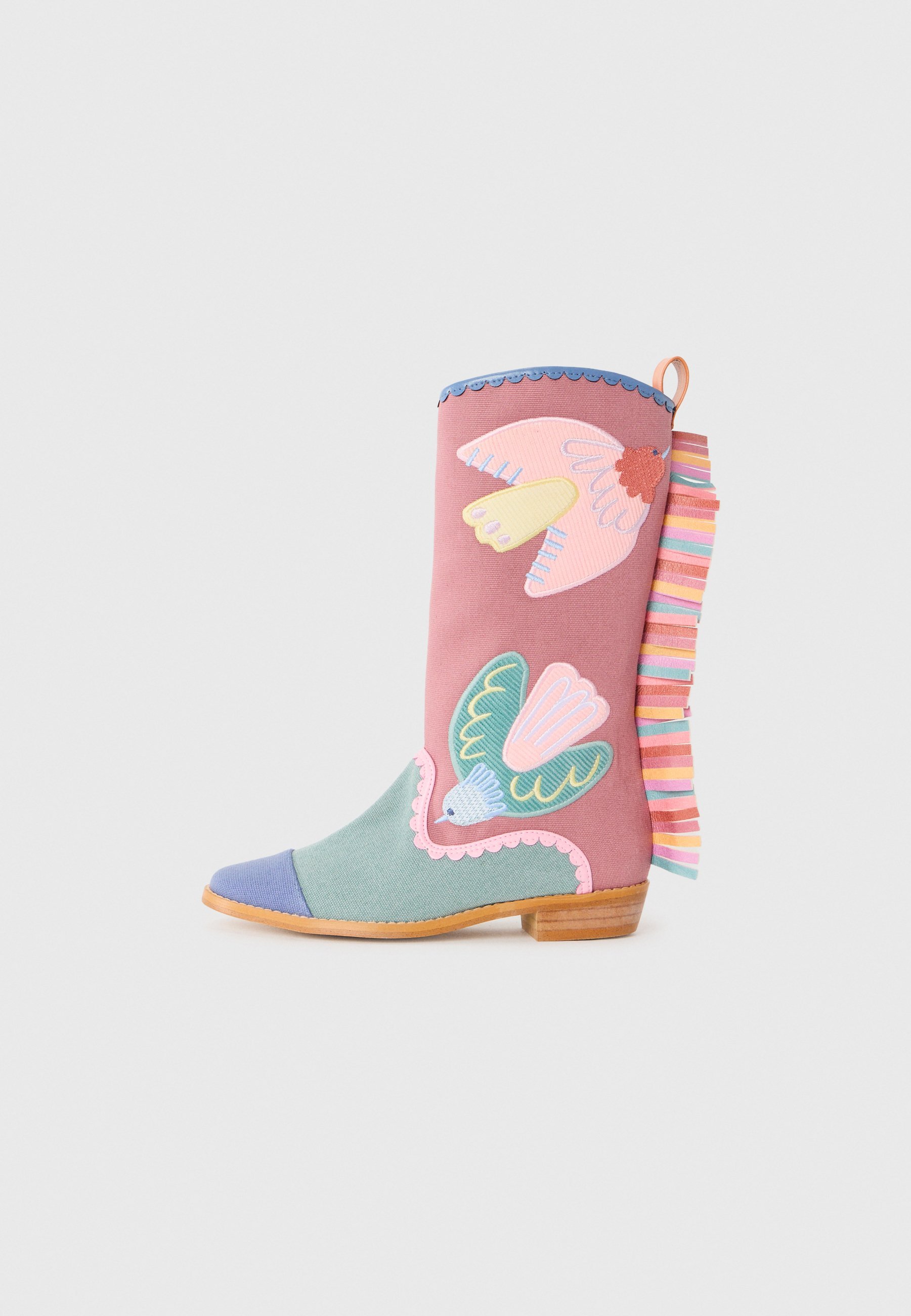 Stella McCartney kinder cowboy-/motorlaarzen - veelkleurig