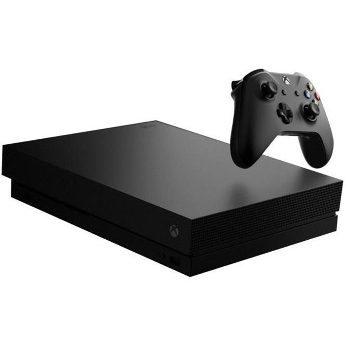 Consola doméstica - Microsoft - Xbox One X - Disco duro de 1 TB - 4K HDR - Negro