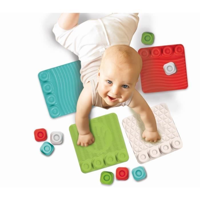Sensory mat - Clementoni - Clemmy - Red - Multicolor - Baby - Unisex - 6 months - Soft rubber