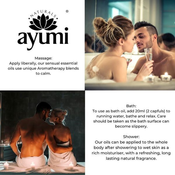 Ayumi Naturals Sensuell Massageolja 250ml