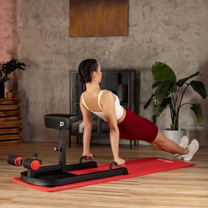 Hop-Sport Verstelbare Sissy Squat Machine HS-2020SM, Trainer voor knie- en beenbuiging, Multifunctionele Squat Machine