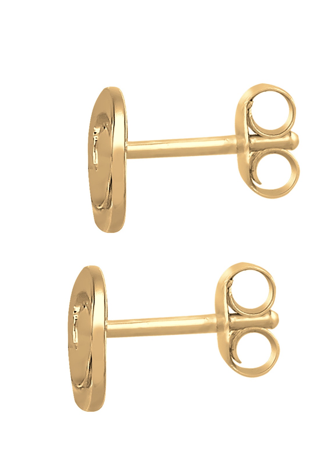 Elli Femmes Clous d'oreilles Spirale Géo Basique Ludique en Argent Sterling 925