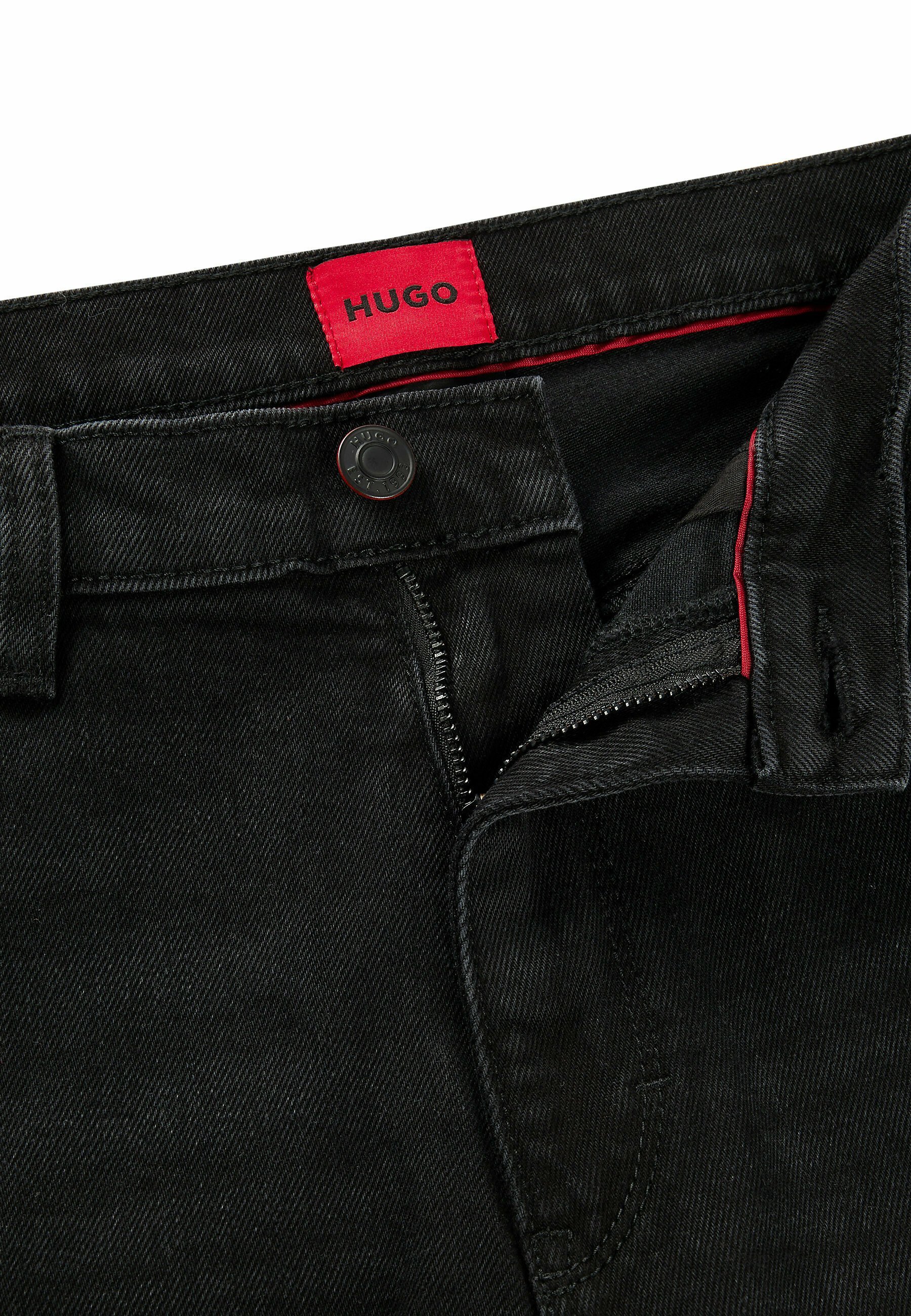 Jean HUGO coupe slim - noir cinq