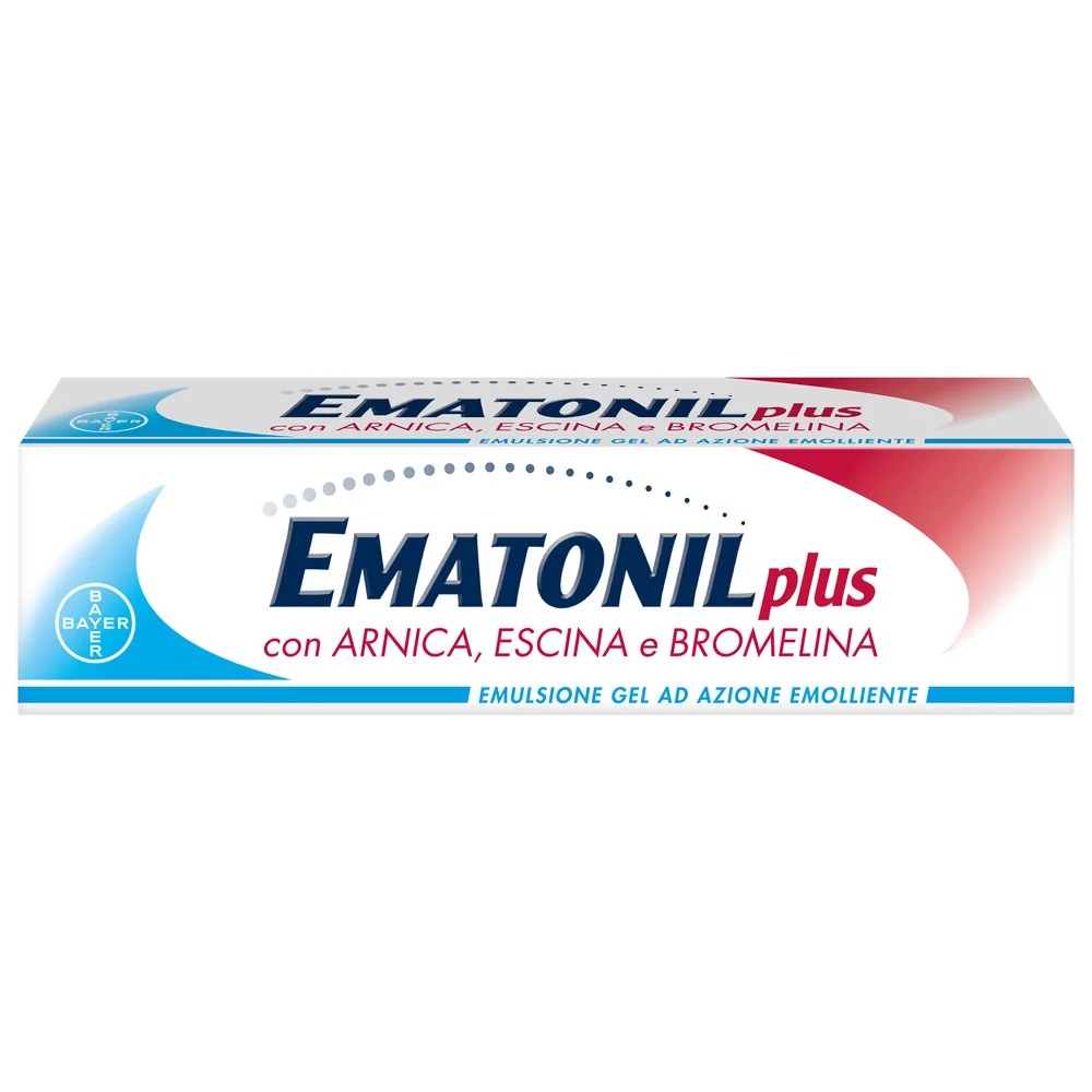 Crema Ematonil Plus Emulgel de Bayer con árnica 50 ml para hematomas