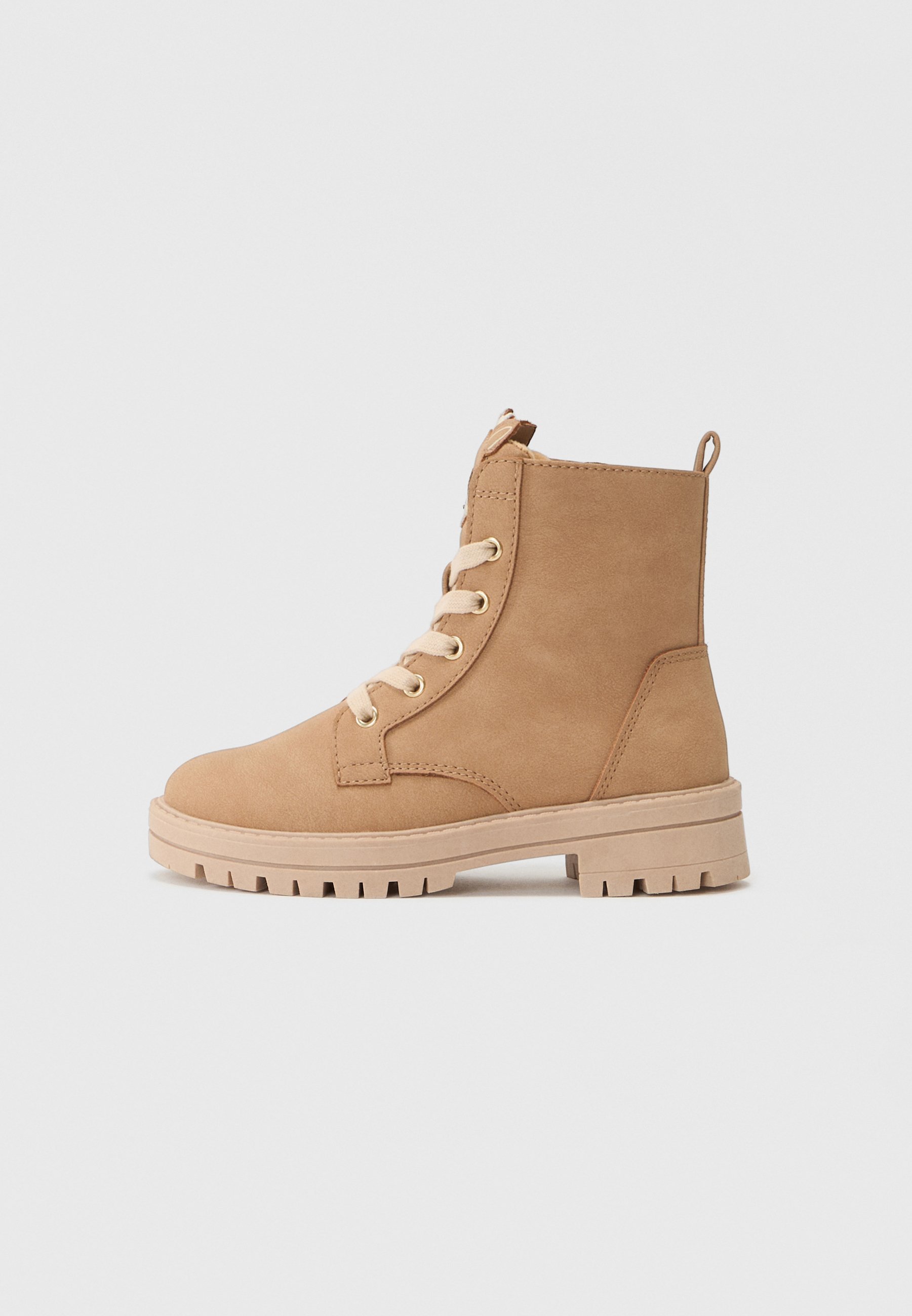 Friboo UNISEX - Stivali stringati - tortora
