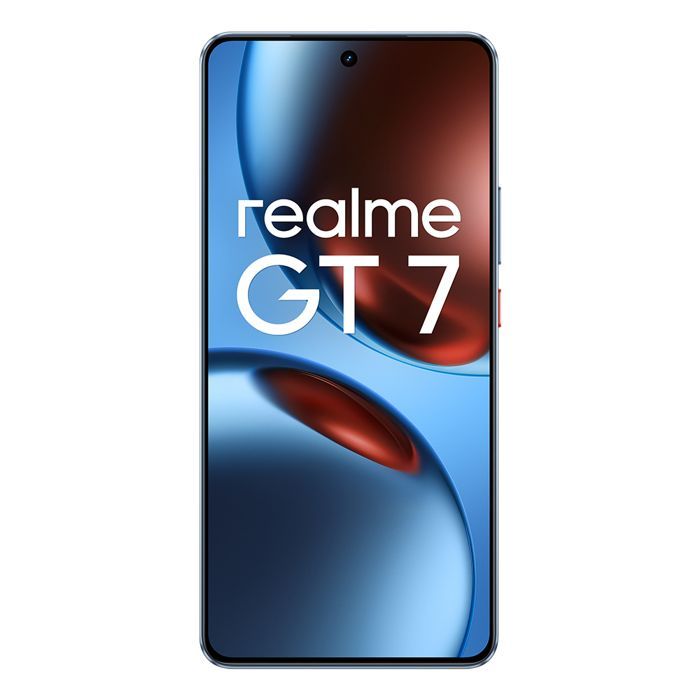 realme GT7 smartphone 12+512 GB, Dimensity 9400e processor, 7000mAh Titan battery, 120W Ultra Charge, IP69, Blue
