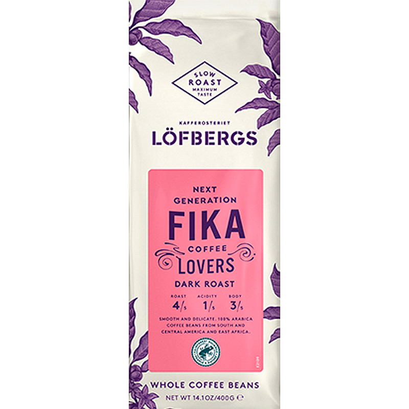 Löfbergs Kaffebønner 400 g Fika elskere Löfbergs