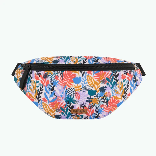 Cabaia Rennes Gürteltasche, mittelgroß, silber