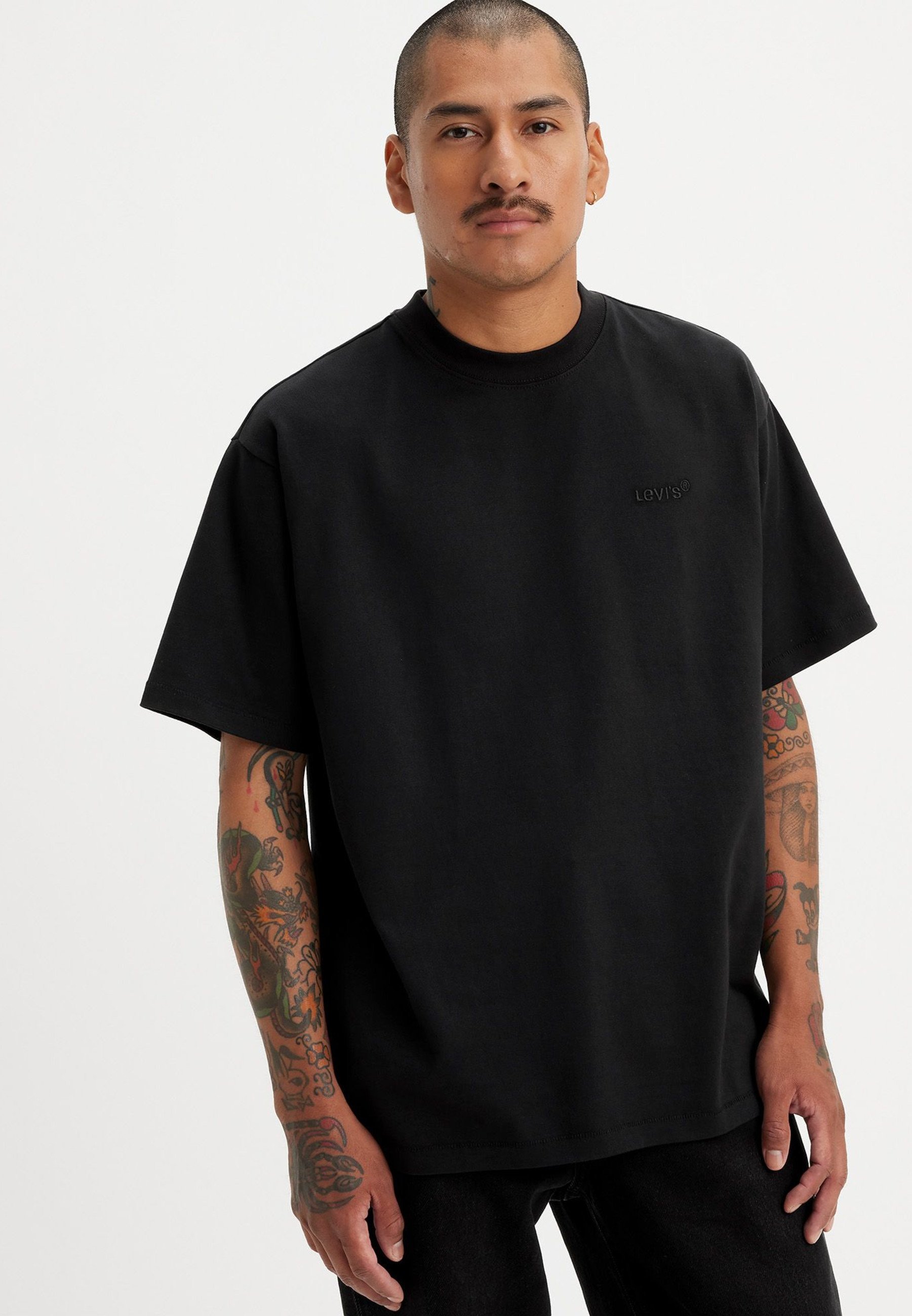 Levi's® VINTAGE - T-shirt basique - noir minéral