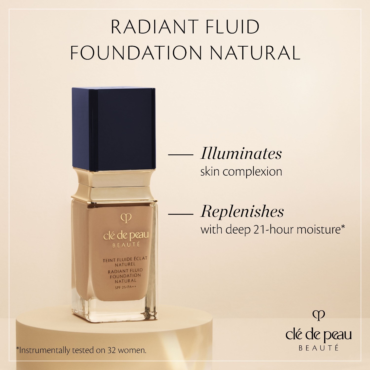 Clé de Peau Beauté Foundation Radiant Fluid Foundation Natural – 35 ml