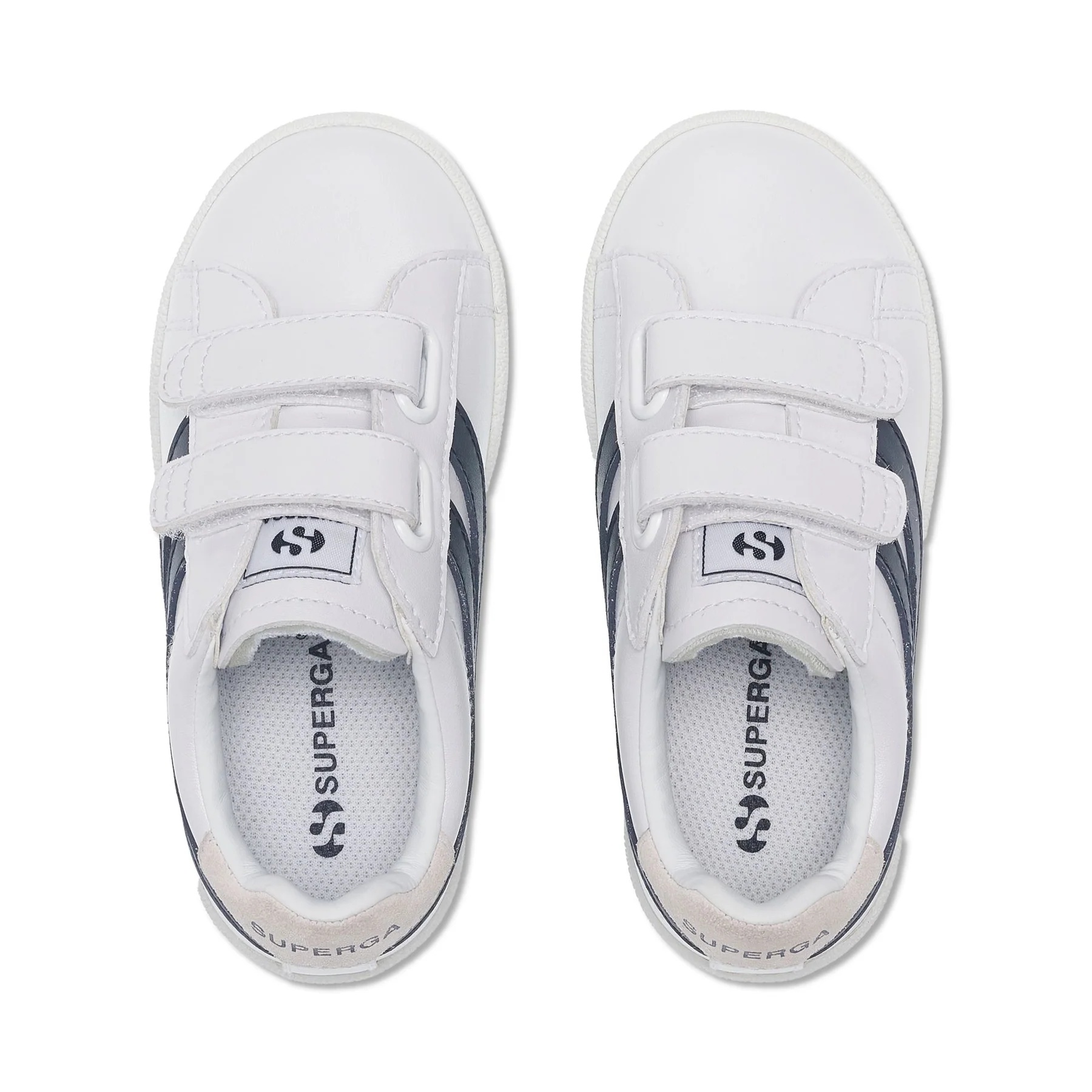 4832 KIDS STRAPS MATCH-WHITE-BLUE NAVY