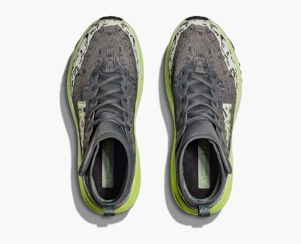 HOKA Speedgoat 6 middels GORE-TEX Outer Orbit / Lettuce