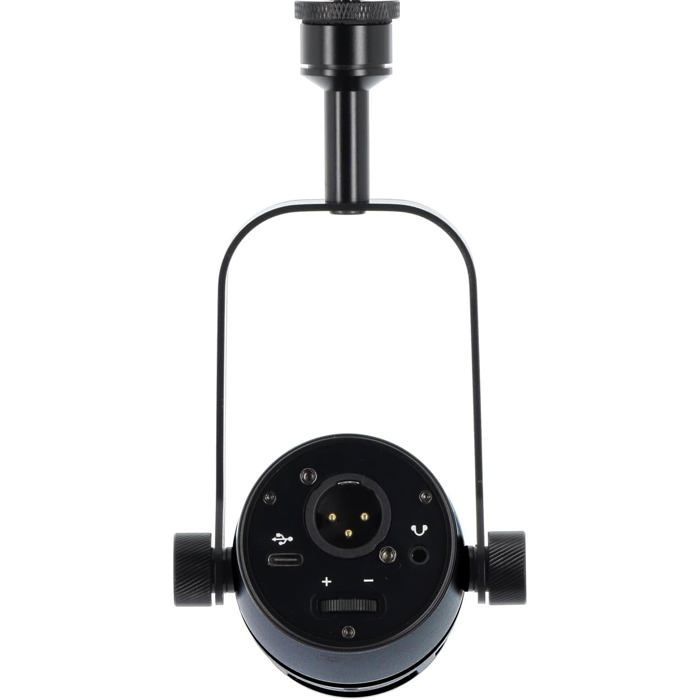 Microphone USB + XLR - WOODBRASS - UX1 - Capsule Cardioïde - Monitoring Direct - Design Robuste