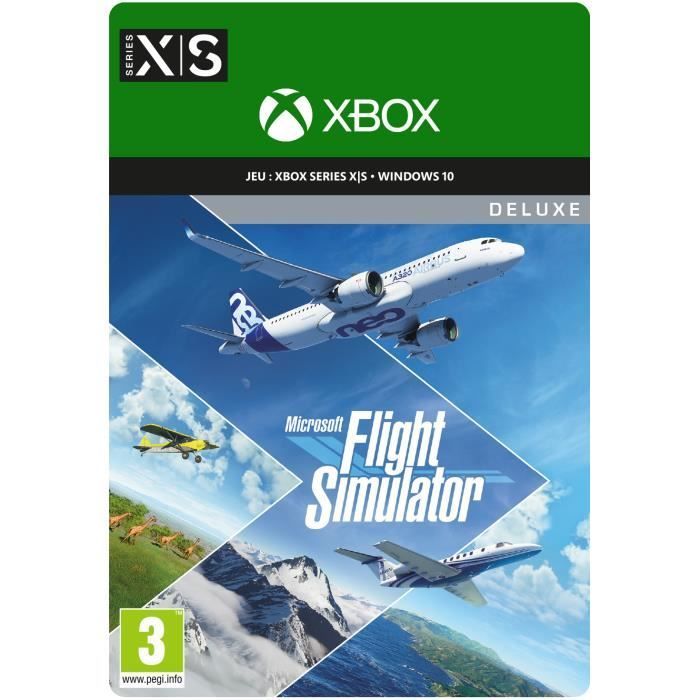 Flight Simulator Deluxe Edition - Descarga del juego para Xbox Series X|S y PC - Windows 10