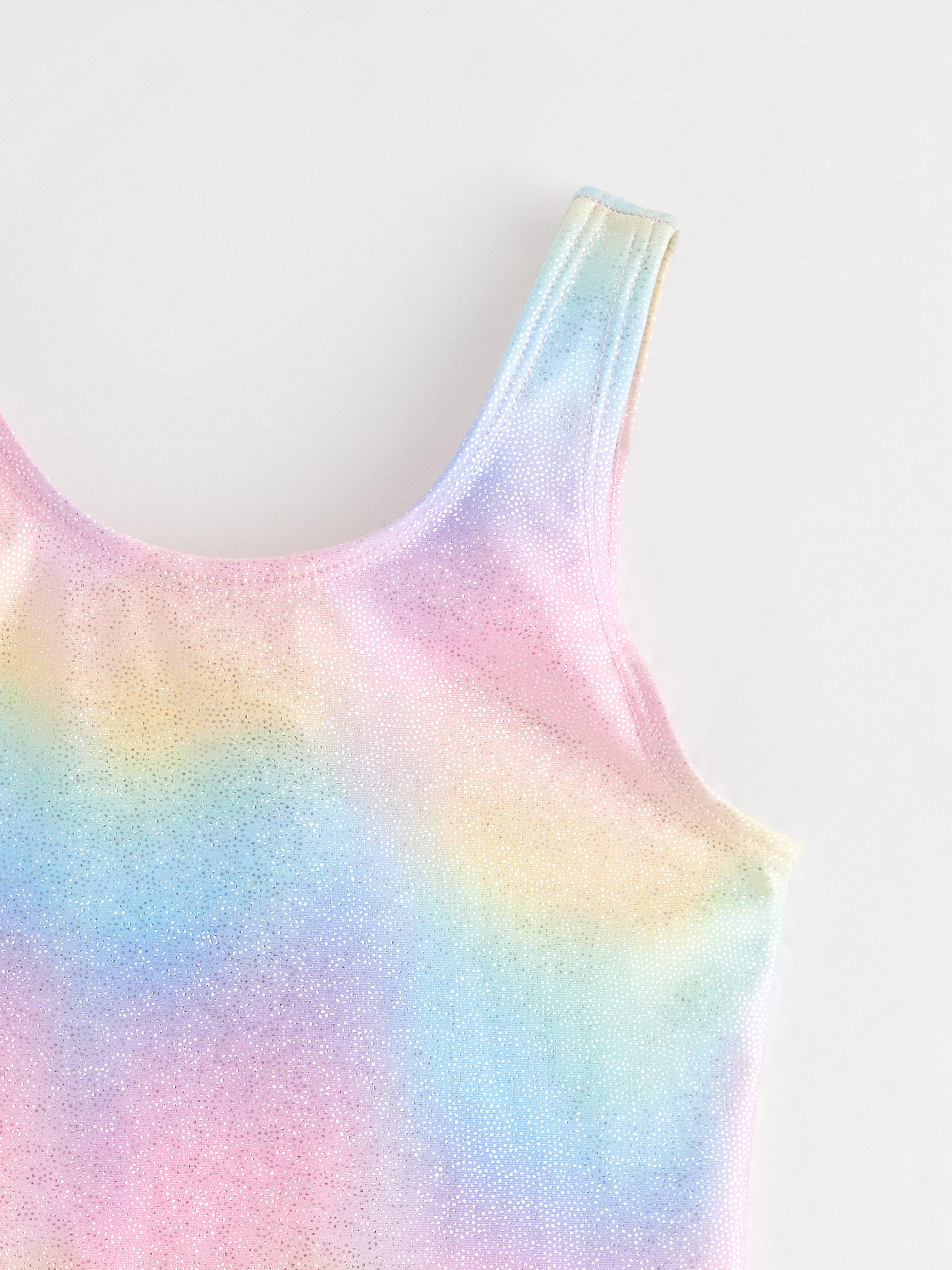 Maillot de bain scintillant rose clair