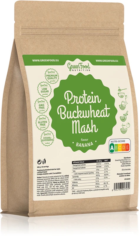 „GreenFood Nutrition“ baltyminė grikių košė