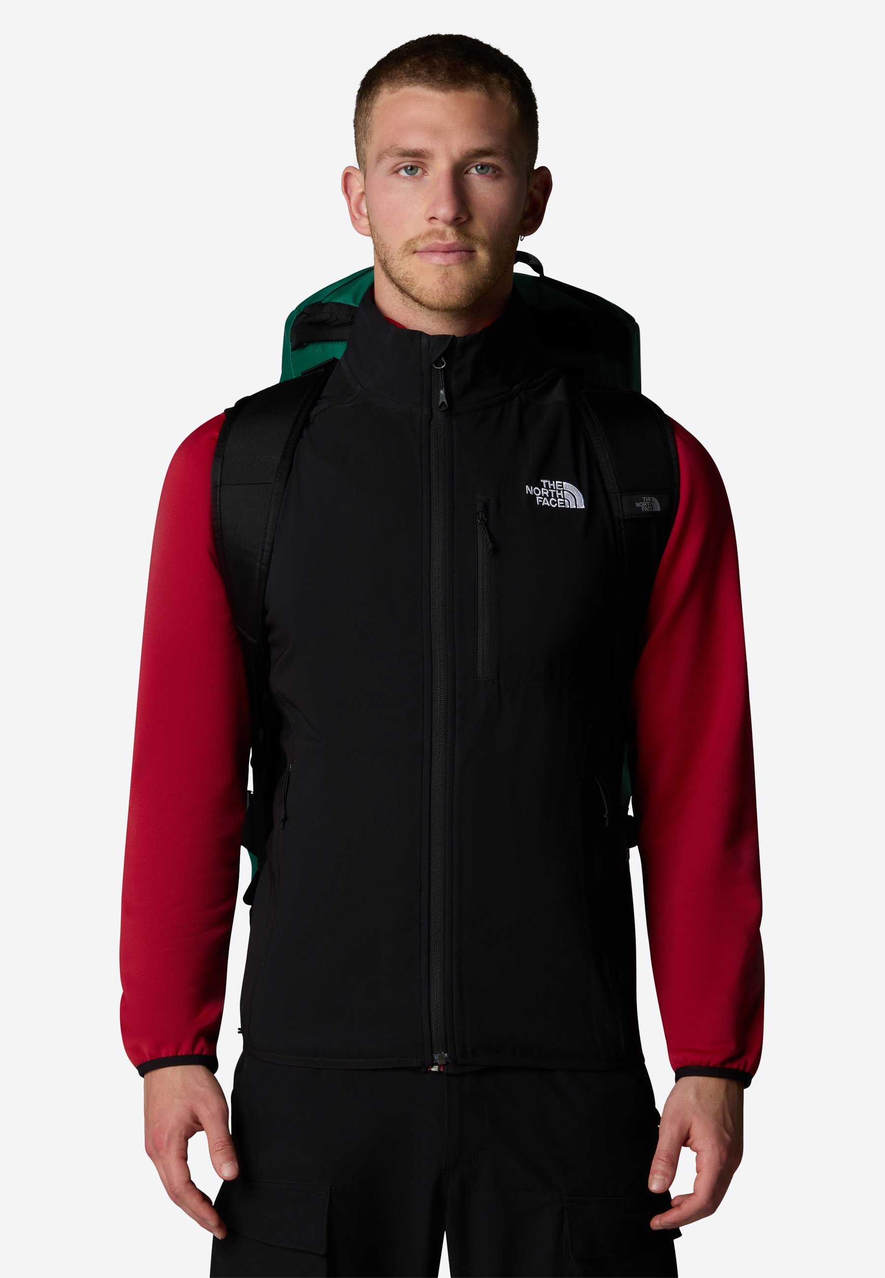The North Face BASE CAMP DUFFEL - M - Bolsa de viagem - verde-escuro tnf preto