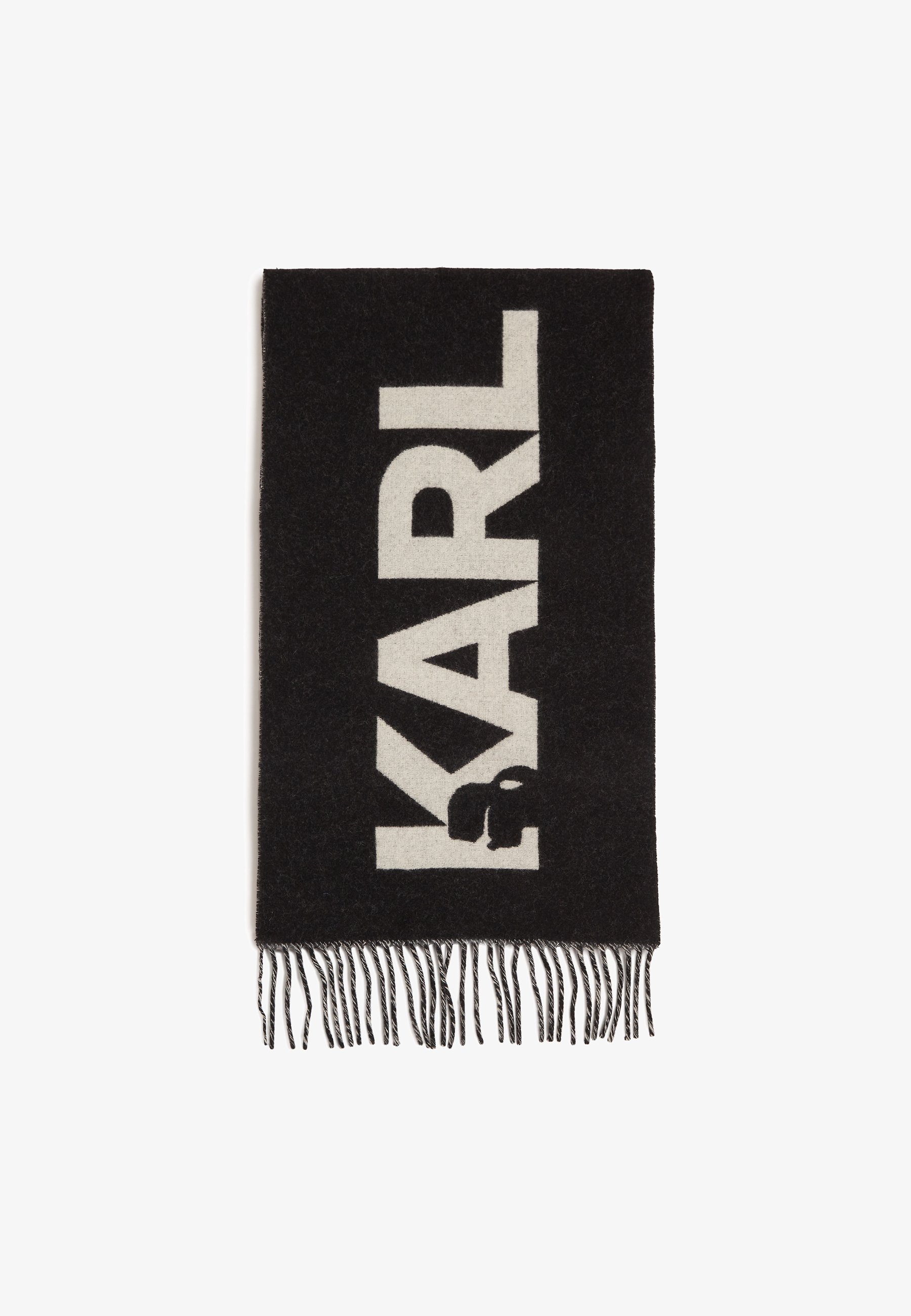 SCIARPA ESSENTIAL DI KARL LAGERFELD - Sciarpa - bianco/nero