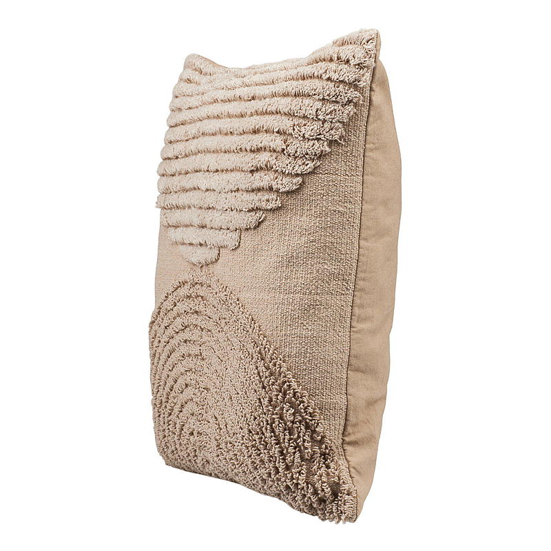 Home-tyyny 45x45 cm tuftattu beige