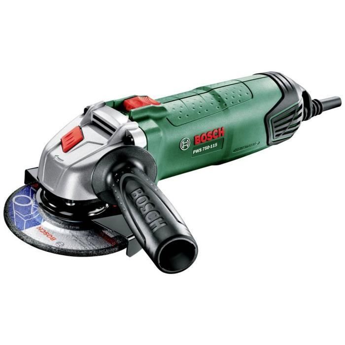 Angle grinder - BOSCH - UniversalGrind 750-125 - 750 W - 125 mm - Corded