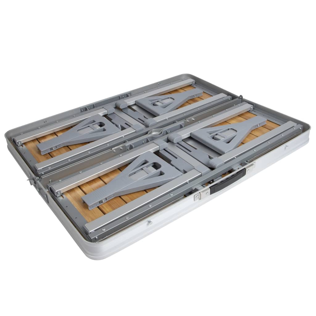 Set De Mesa De Picnic Plegable Bambú Bo-camp