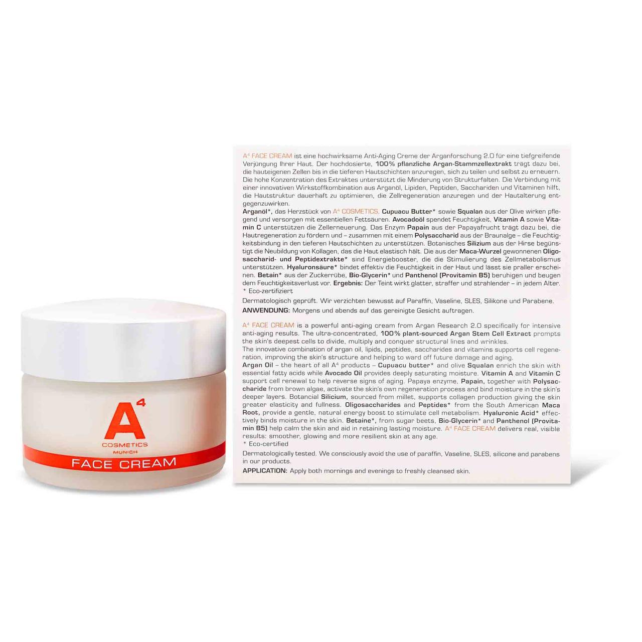 A4 kosmetikos veido kremas - 30 ml