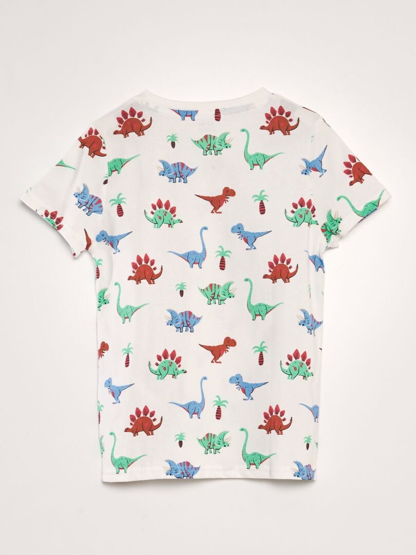 Camiseta estampada - BRANCA