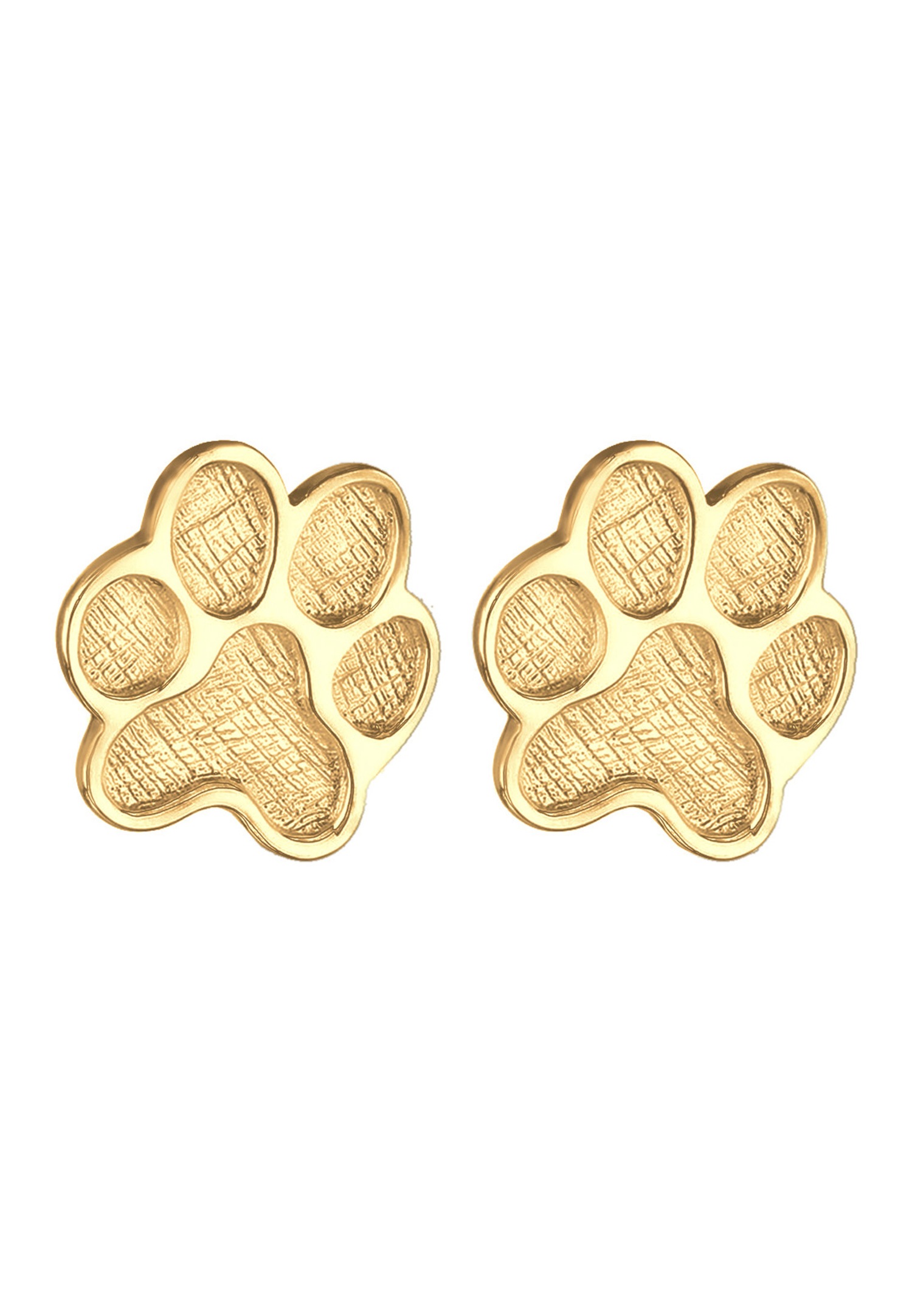 Elli Femmes Patte Empreinte Chien Chat en Argent Sterling 925