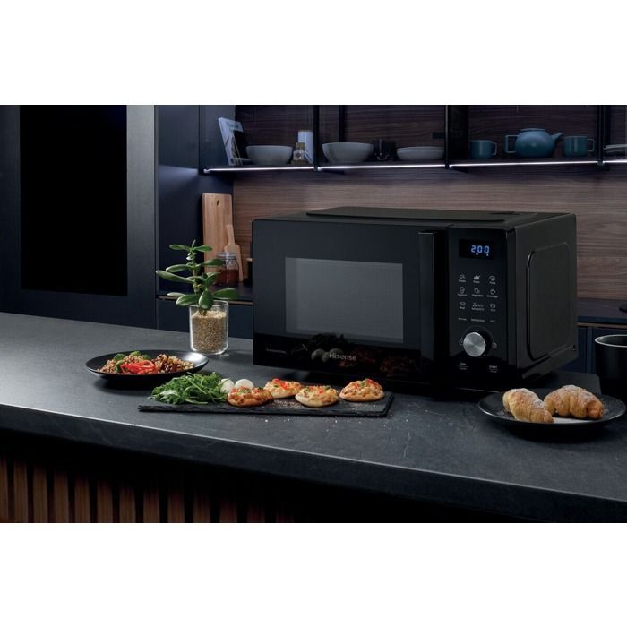 Hisense magnetron met grillfunctie 20 liter 700 W zwart - H20MOBSD1HG