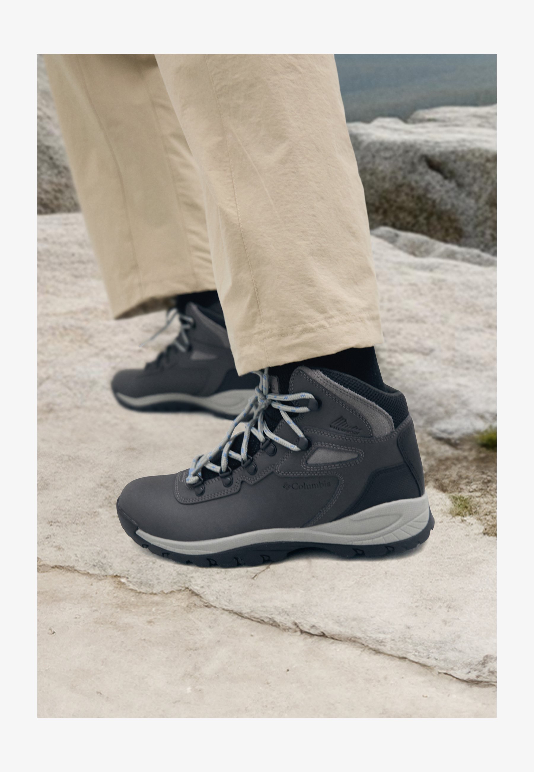 Columbia NEWTON RIDGE™ PLUS – Wanderschuhe – Steinbruch/Cool Wave