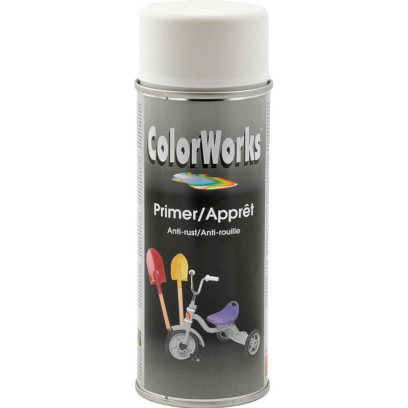 ColorWorks Spraymaling 400ml Grunder hvid Colorworks