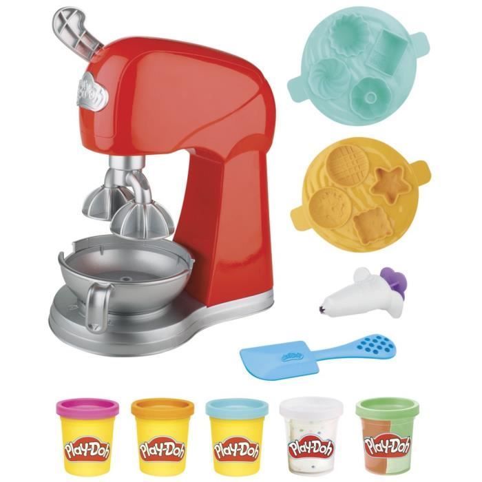 Robot da cucina Play-Doh, giocattolo in plastilina con accessori da cucina giocattolo, Kitchen Creations, età 3+