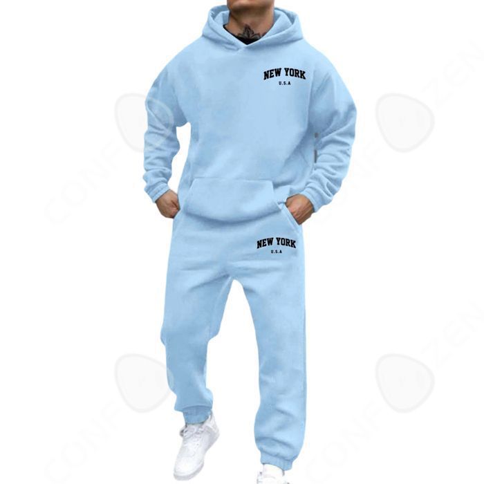 Chándal para hombre talla XL. Ropa deportiva holgada y cómoda, elegante e ideal para actividades deportivas.