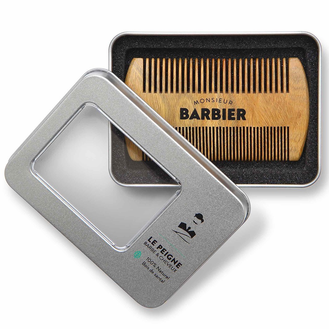 Obojstranný hrebeň Monsieur Barbier - 1 kus