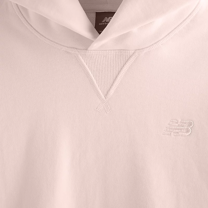 Moletom com capuz Femme Athletics French Terry - ROSA QUARTZO