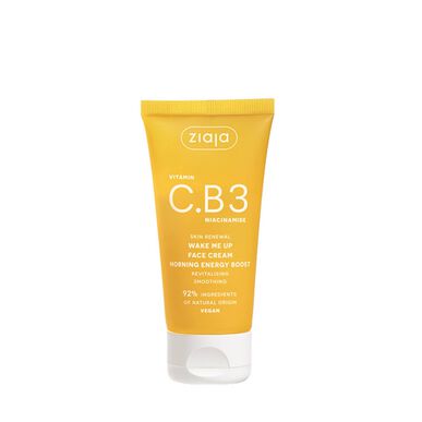 Ziaja Vitamin C.B3 -kasvovoide Morning Energy Kosteuttava, yhdistävä ja kirkastava voide 50 ml 50 ml