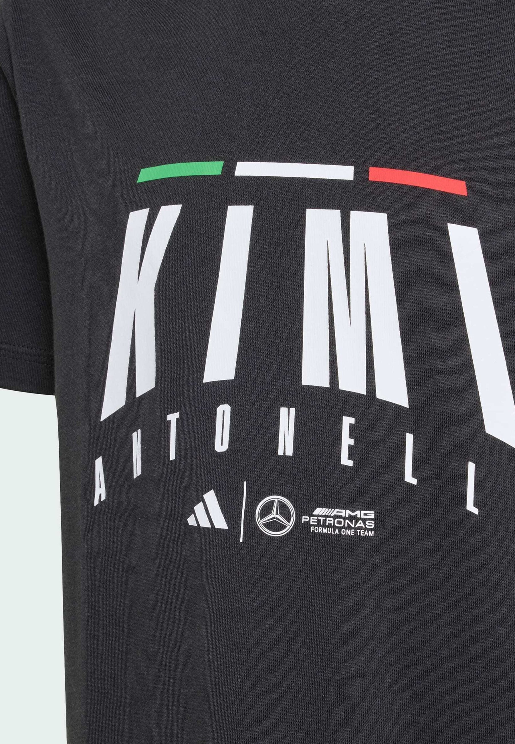adidas Performance AMG PETRONAS NAS FORMULA ONE TEAM KIMI ANTONELLI T-shirt - T-shirt met print - zwart